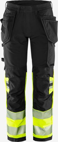 Fristads VARSEL GREEN HANTVERKARBYXA STRETCH 2643 GSTP, KLASS 1