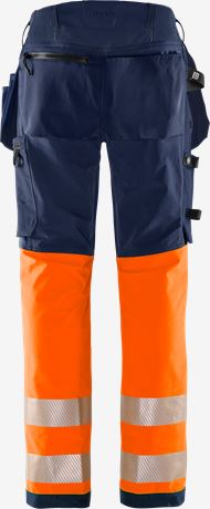 Fristads VARSEL GREEN HANTVERKARBYXA STRETCH 2643 GSTP, KLASS 1 - 4