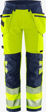 Fristads VARSEL GREEN HANTVERKARBYXA STRETCH 2644 GSTP, KLASS 2 - 2