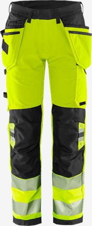 Fristads VARSEL GREEN HANTVERKARBYXA STRETCH 2644 GSTP, KLASS 2