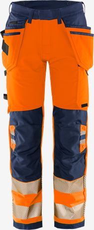 Fristads VARSEL GREEN HANTVERKARBYXA STRETCH 2644 GSTP, KLASS 2 - 3