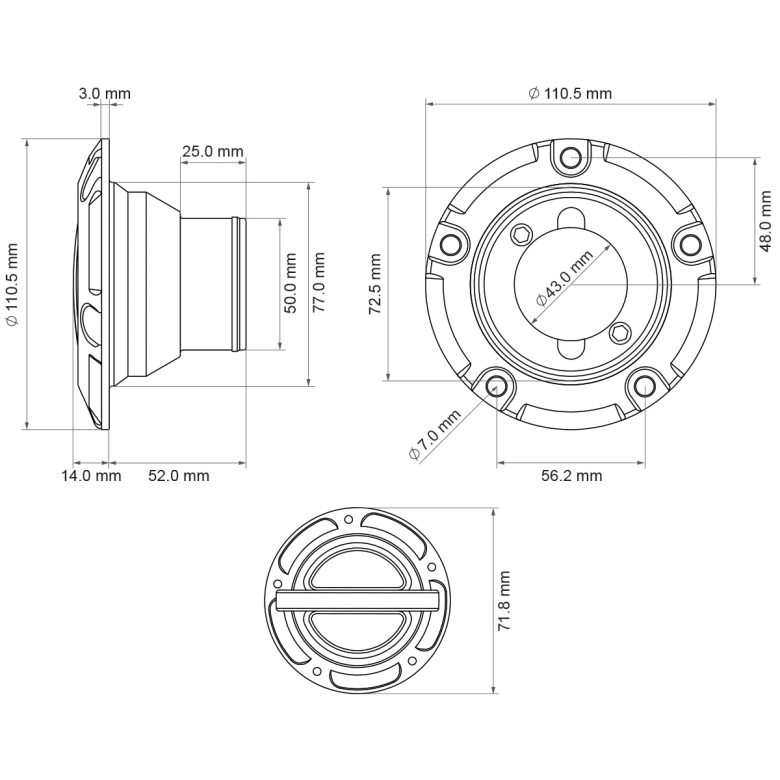 Nuke Remote quick lock filler cap - 3