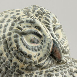 Gunnar Nylund (1954) Owl Head Sculpture