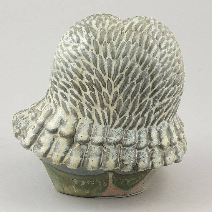 Gunnar Nylund (1954) Owl Head Sculpture