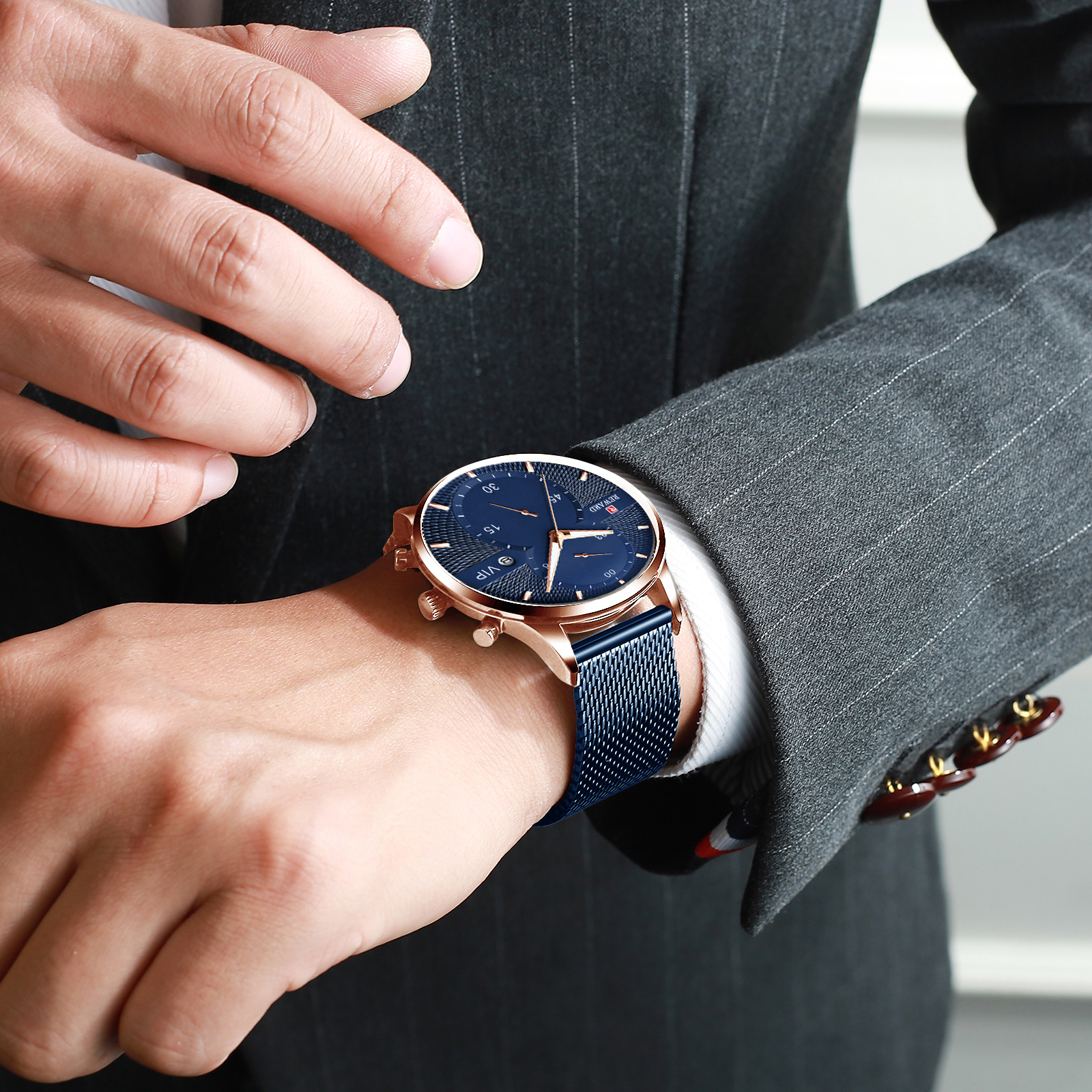 Reward Enclave Rose Gold Blue - 6
