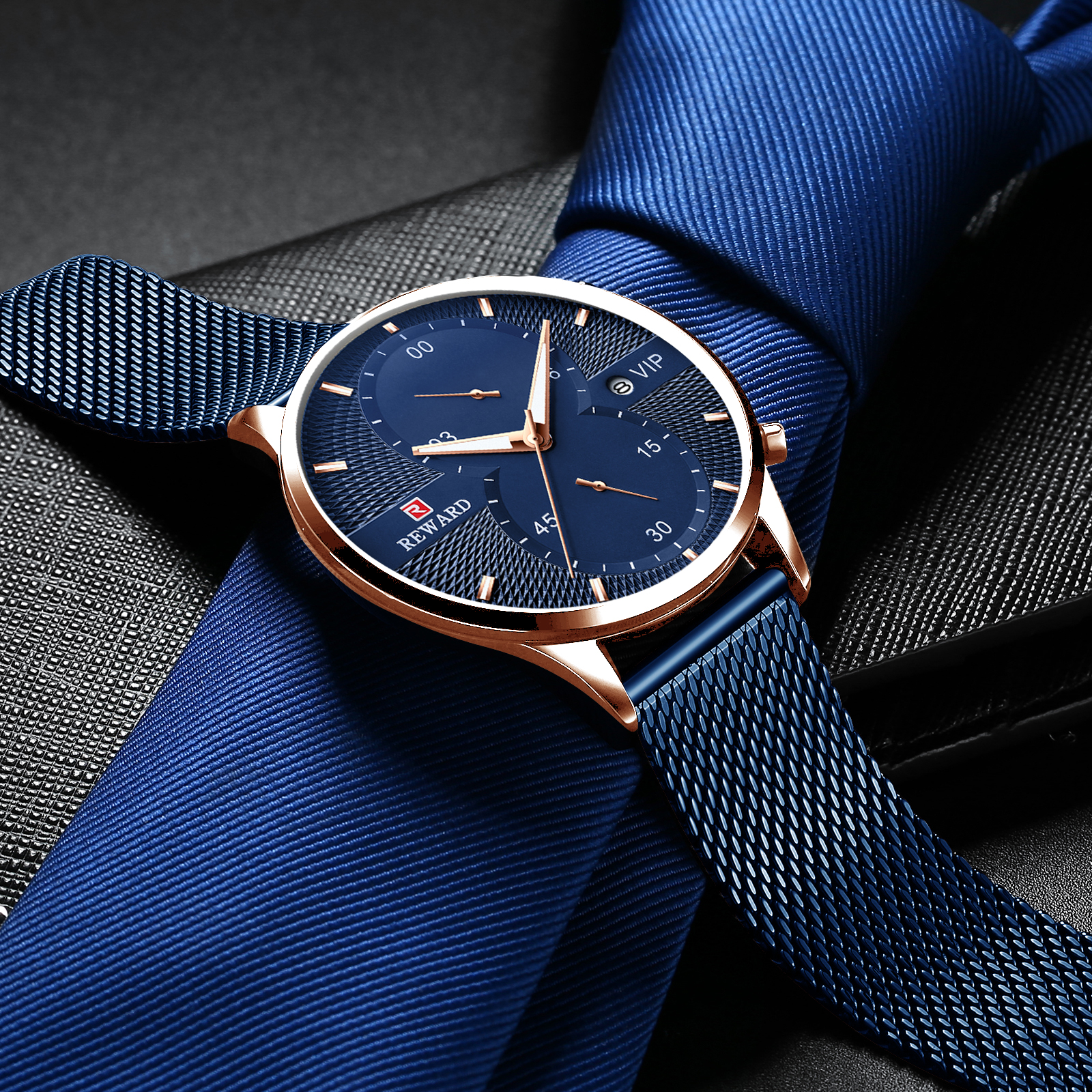 Reward Enclave Rose Gold Blue - 5