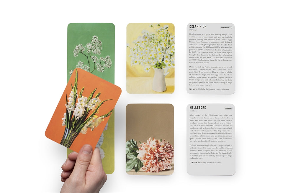 Floriography, The Meaning of Flowers, box with 50 info cards - 5