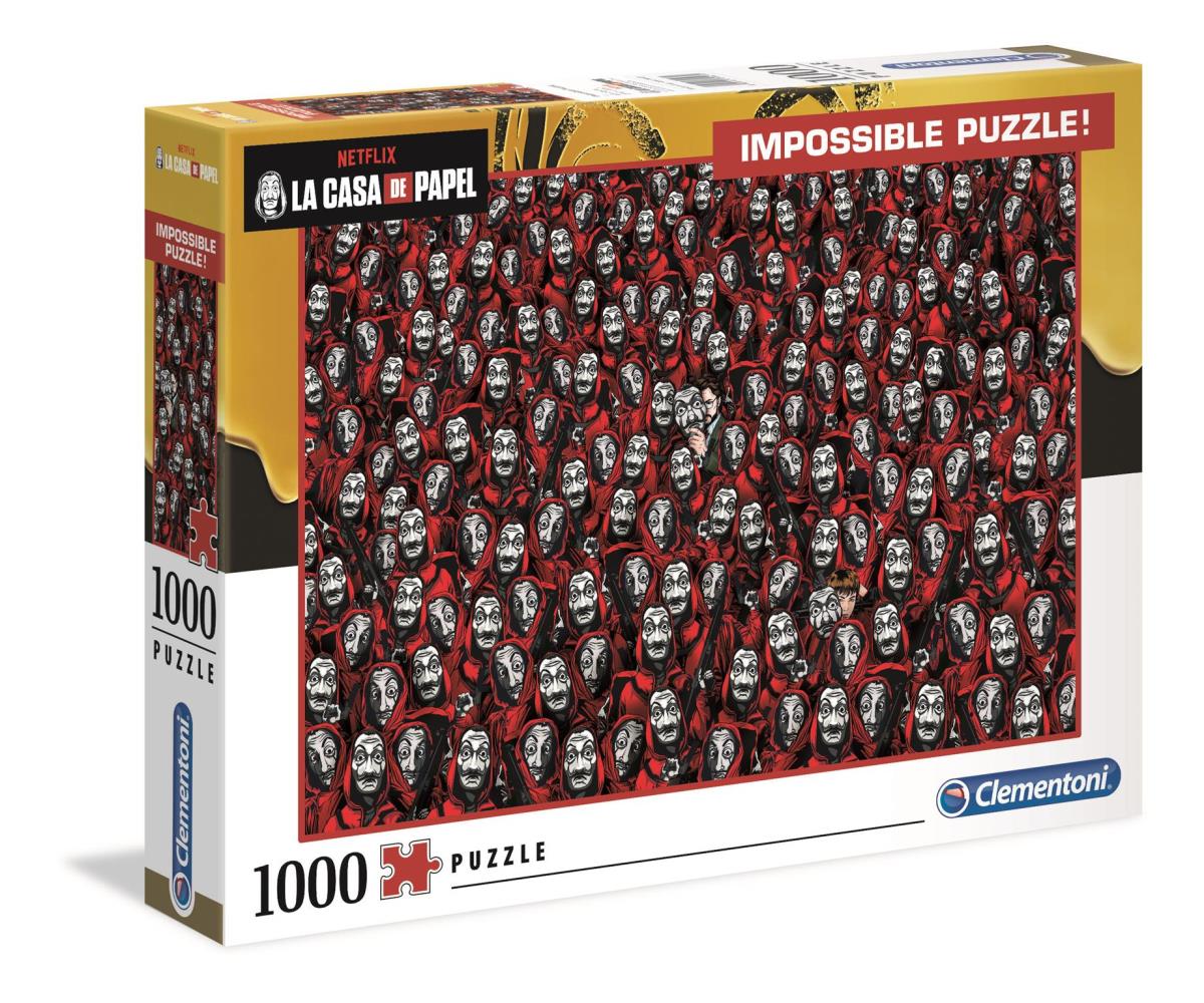 Clementoni Impossible puzzle 1000 psc - La Casa De Papel