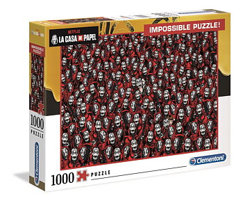 Clementoni Impossible puzzle 1000 psc - La Casa De Papel