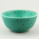 ヴィルヘルム・コーゲ  Argentaシリーズ  エメラルドグリーンのボウル  シルバーの模様  16cm  1959年