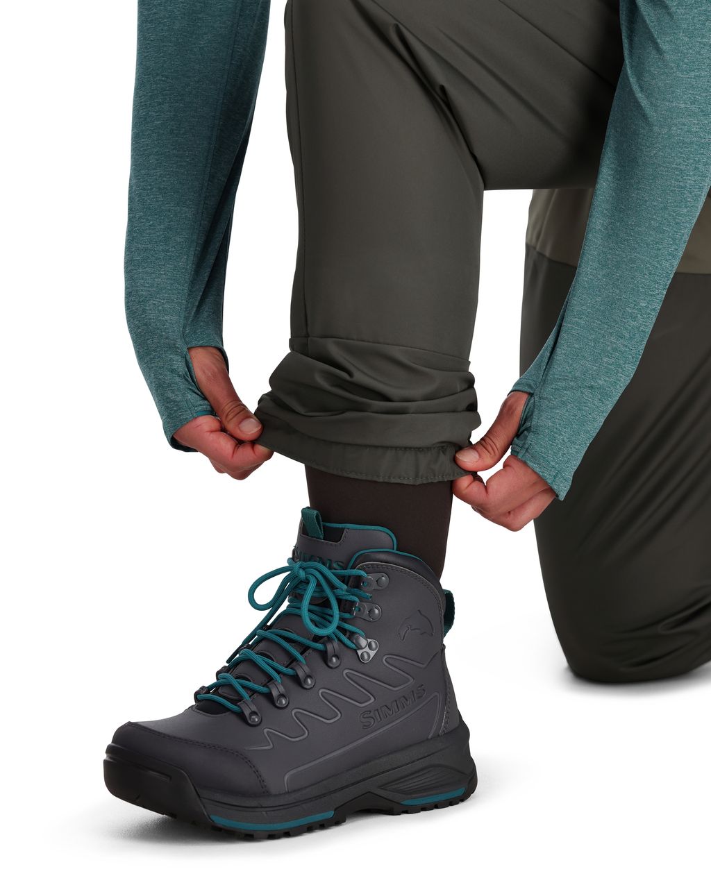 Simms Women Tributary Stockingfoot Basalt - 6