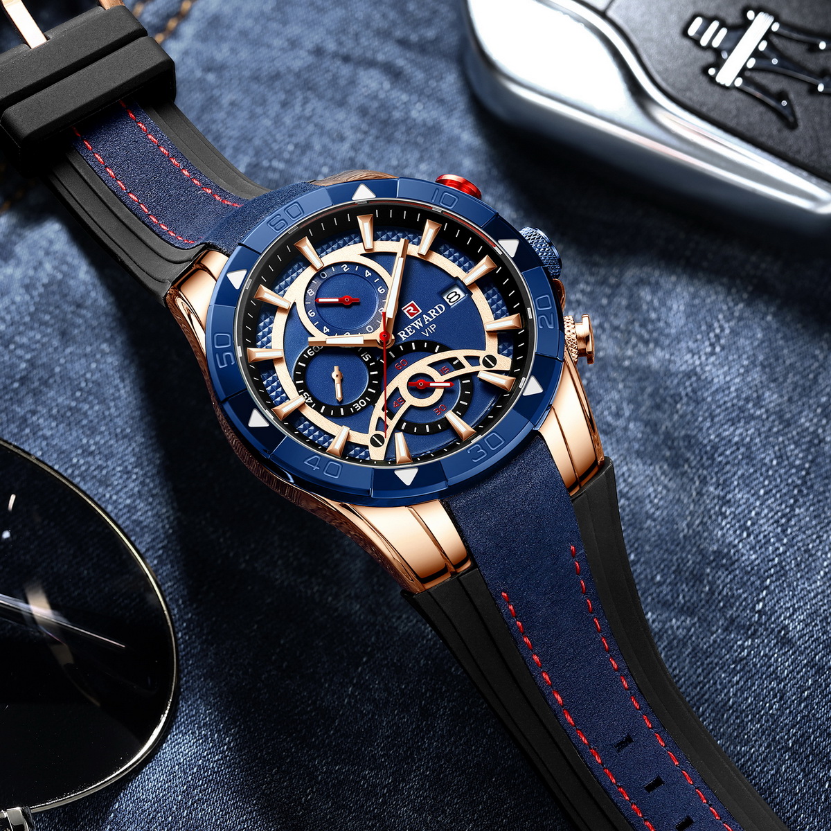 Reward Nomad Rose Gold Blue - 5