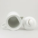Bertil Vallien (Space 1983) White Coffee Pot with Rainbow Decor 19 cm