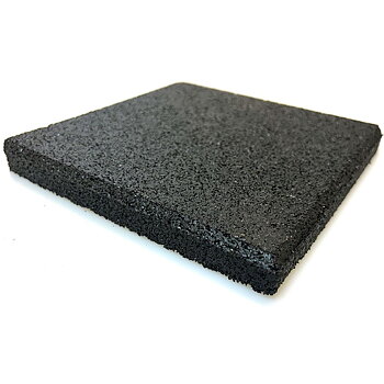 Gymgolv Ecokraft 20 mm 100x100 cm Svart