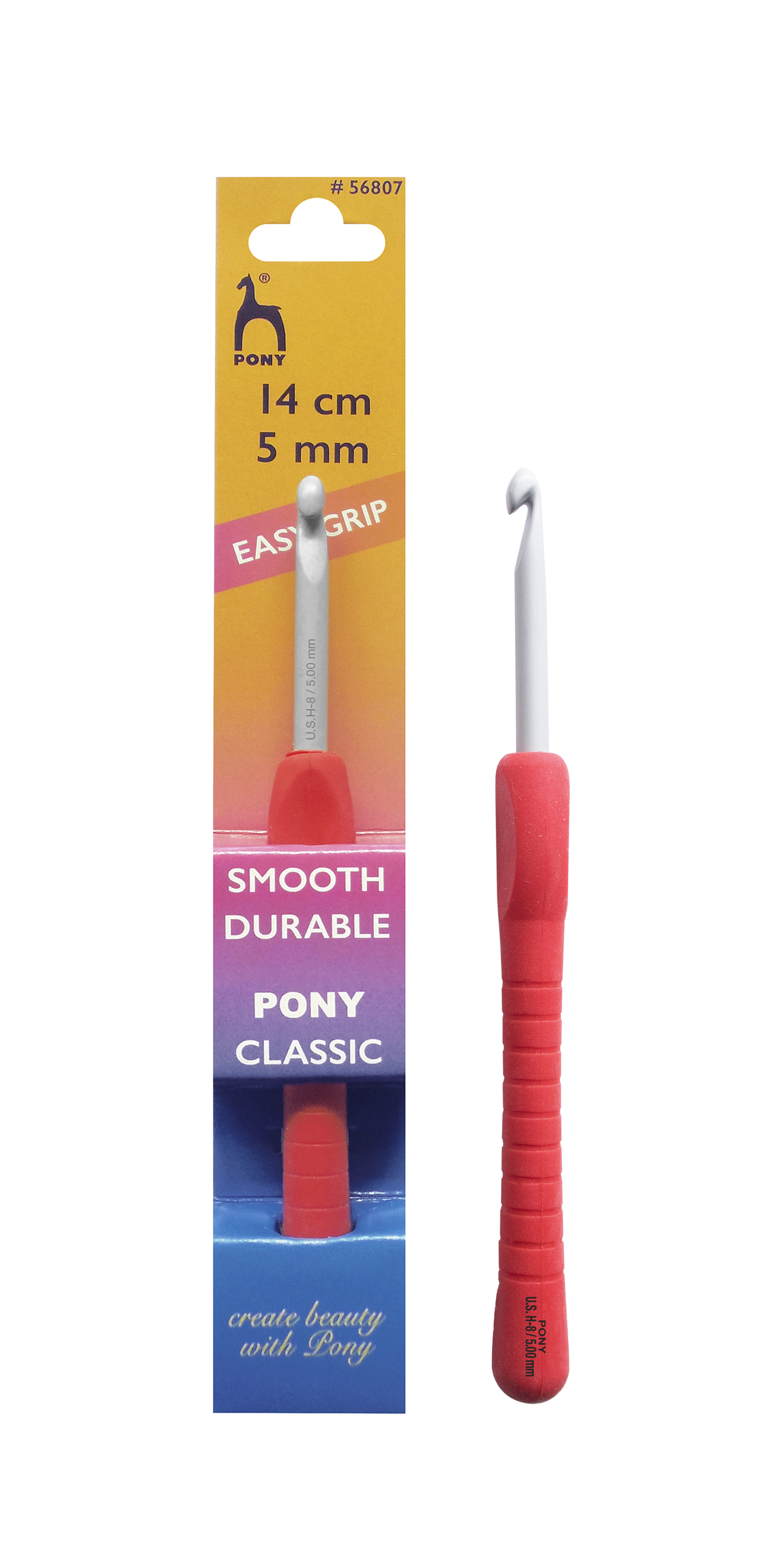 PONY - Virknål Easy Grip 5,0 mm