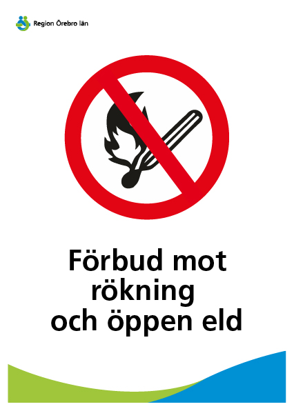Förbud mot rökning och öppen eld