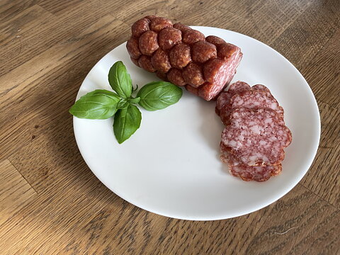 Salami tryffel 