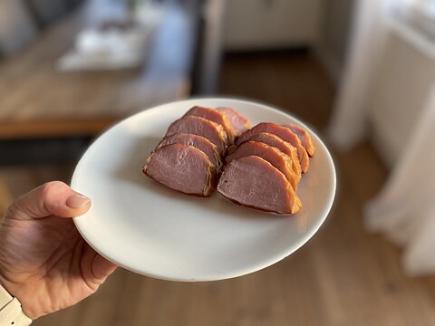 Fryst Rökt kotlettrad/fläskytterfilé      Ca 500g