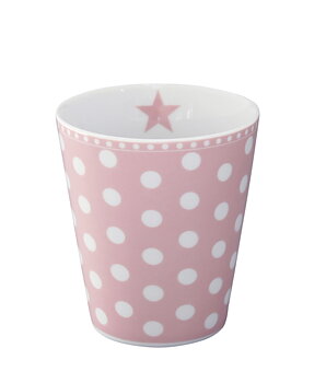 Happy Mug  Dots Pink Krasilnikoff 
