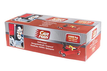 Garagedomkraft hydraulisk 2 ton