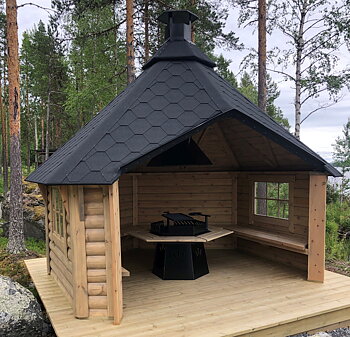 Gapahuk 10m²  på lager