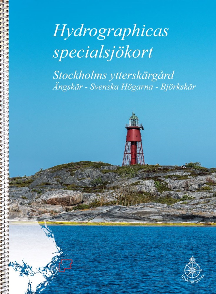 Båtsportkort 613 Stockholms ytterskärgård södra delen - Ängskär - Svenska Högarna - Björkskär