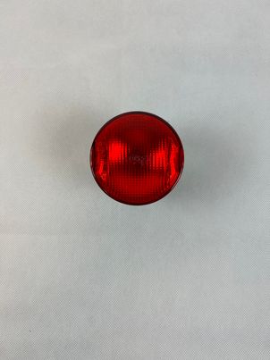 Röd baklampa Carthago 