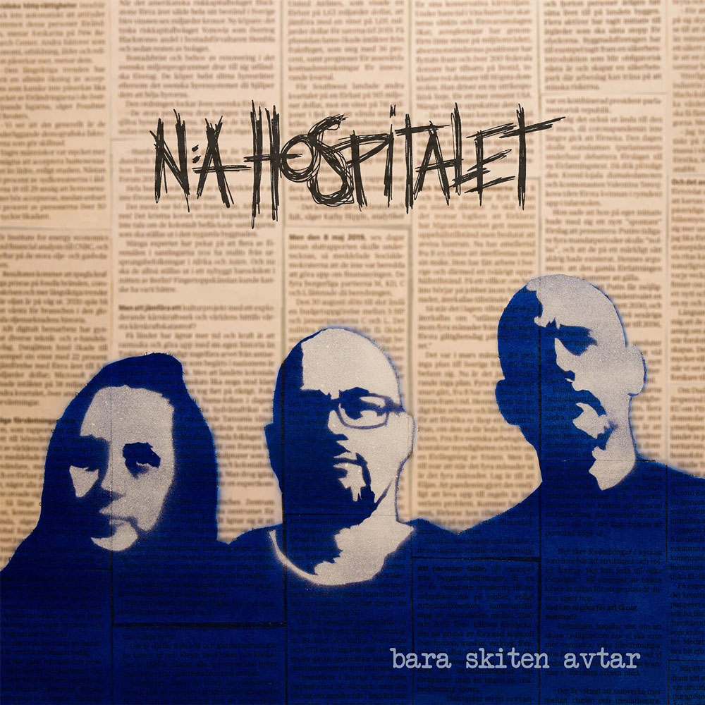 Pastoratet / N:a Hospitalet - Bara skiten avtar - Split LP - 2
