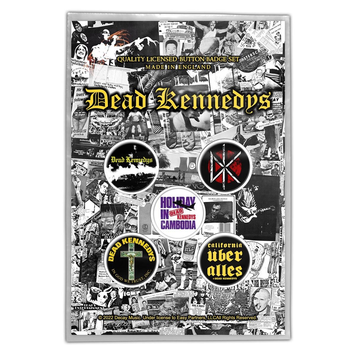Dead Kennedys Fresh Fruit Badge Pack