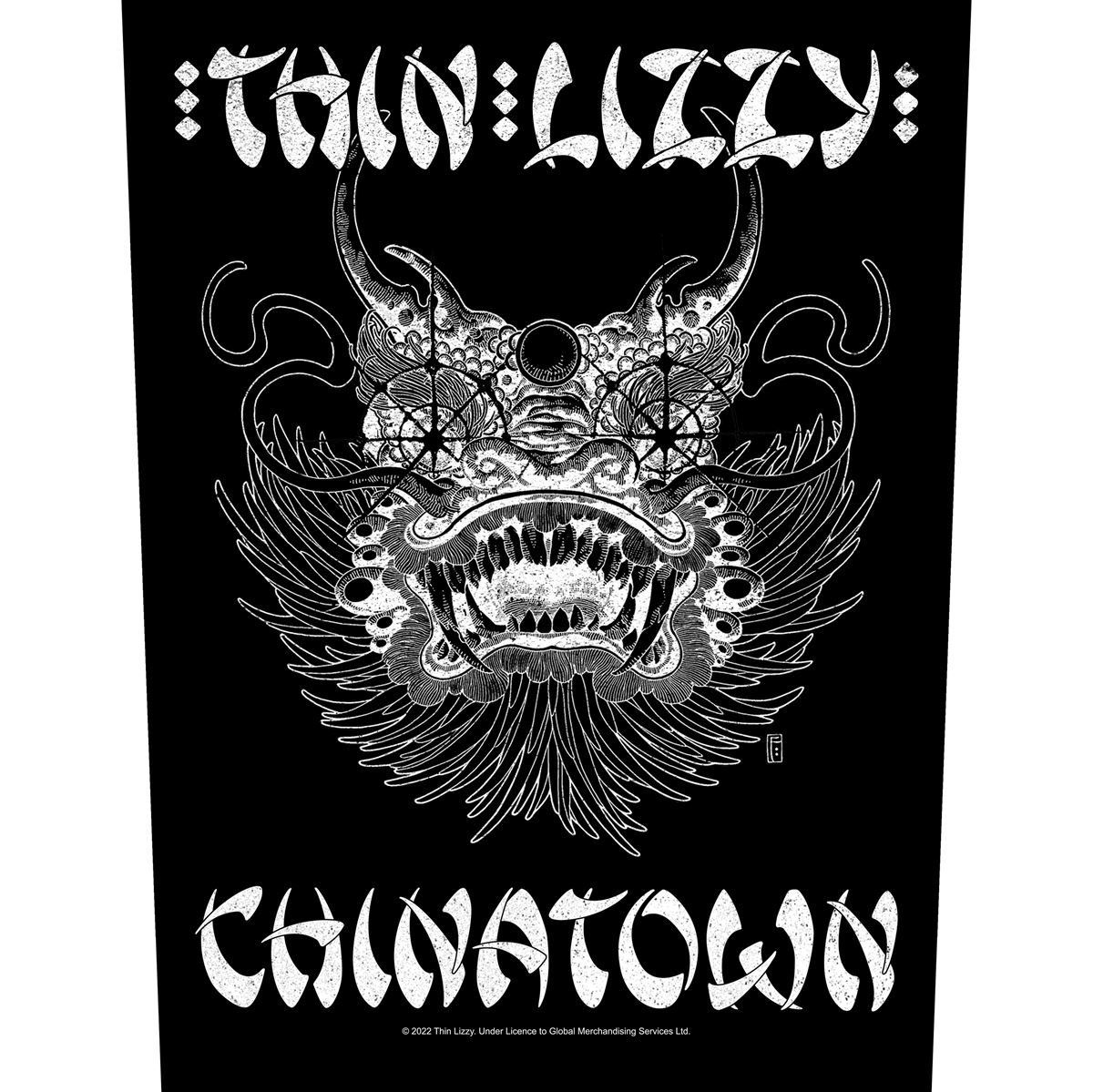 Thin Lizzy Chinatown Backpatch