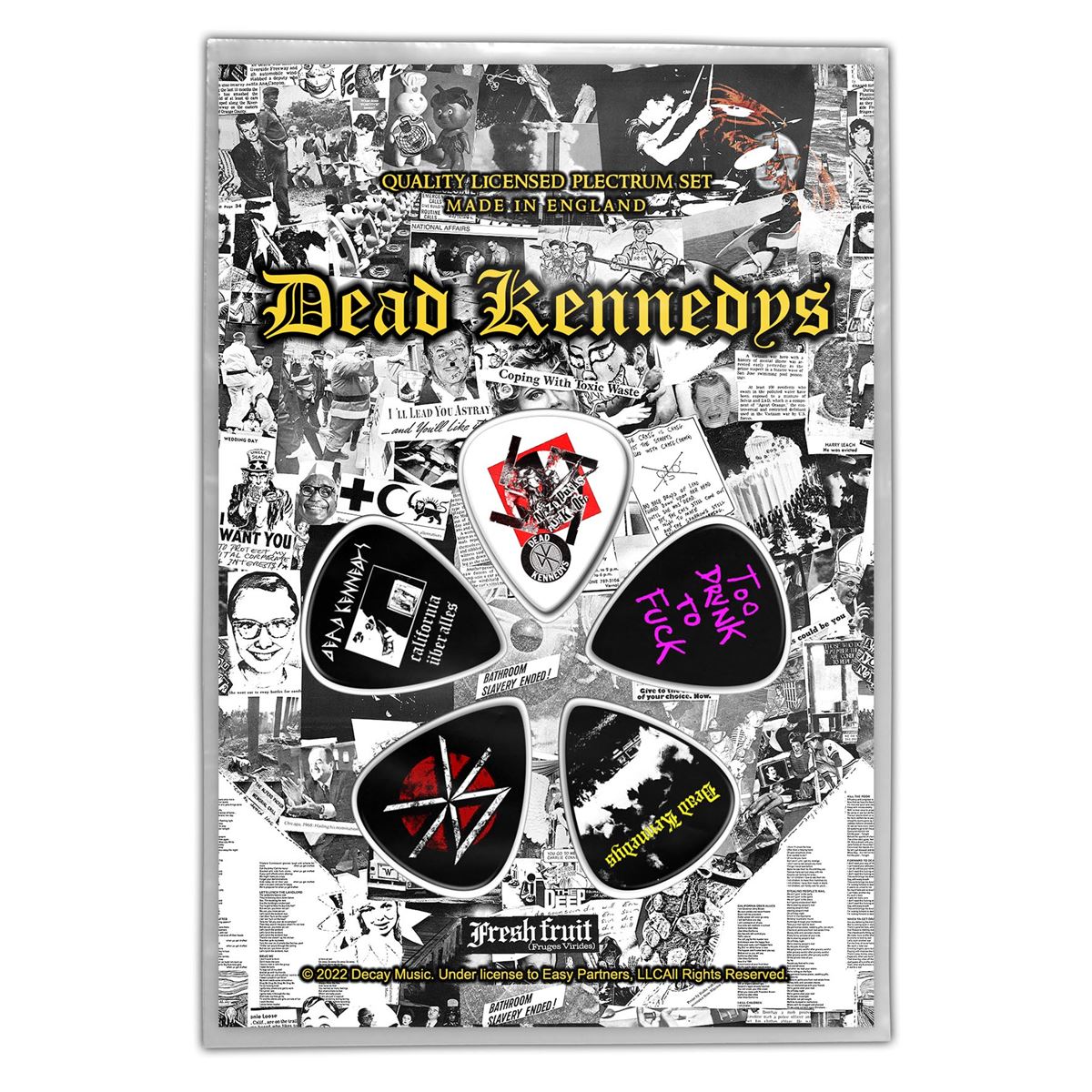 Dead Kennedys Fresh Fruit 5 Pack Guitar Picks