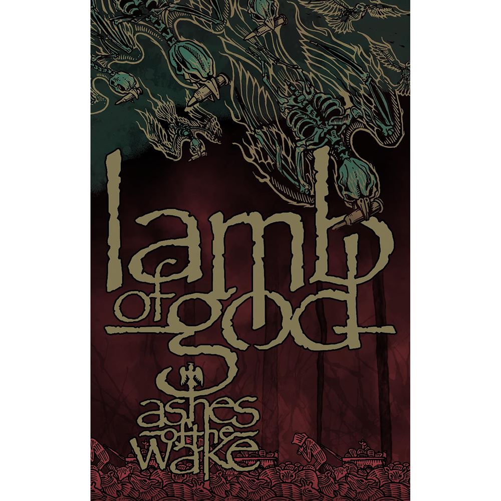 Lamb Of God Ashes Of The Wake Flag
