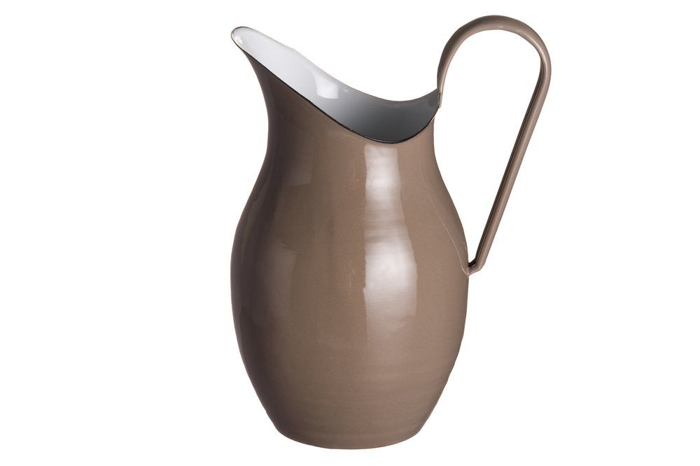 Emaljerad kanna beige 2,5 L