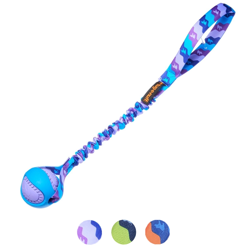 Tug-E-Nuff powerball bungee dog toy