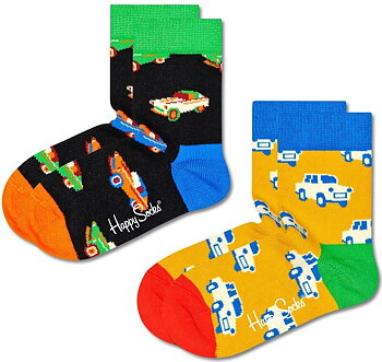 2-Pack Happy Socks  Kinds Car Sock (0-6Mån)