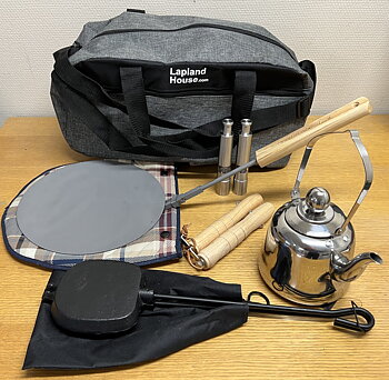 Grillsett i duffelbag