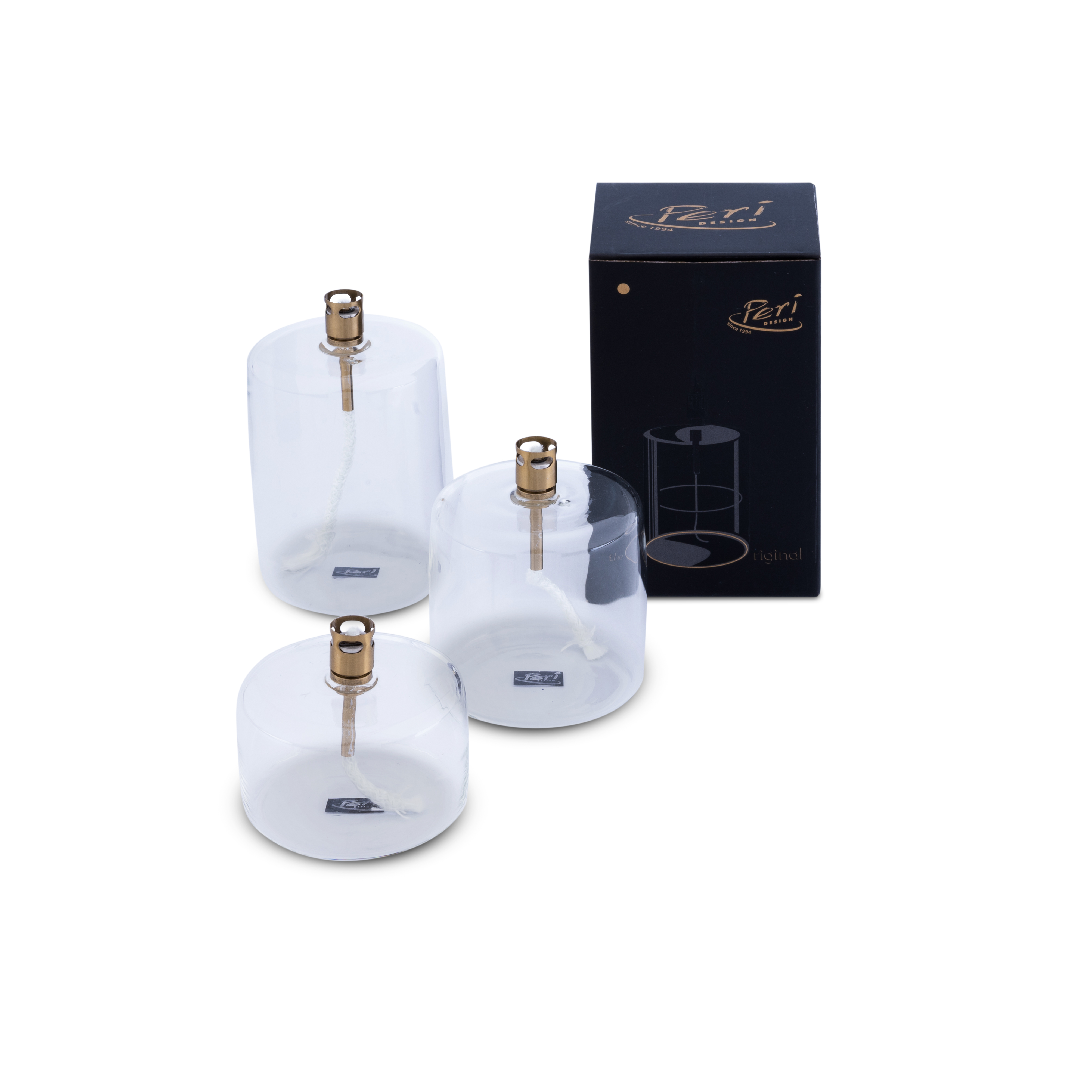 Oil lamp Cylinder Brass - M - 2