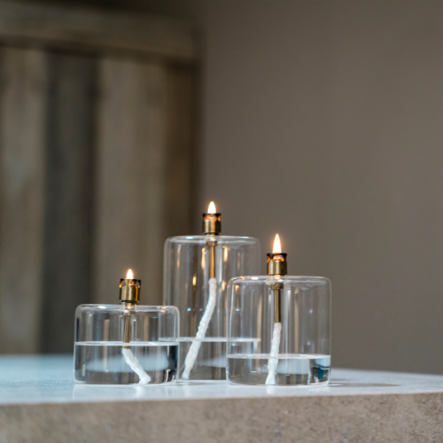 Oil Lamp Cylinder Brass - S - 5