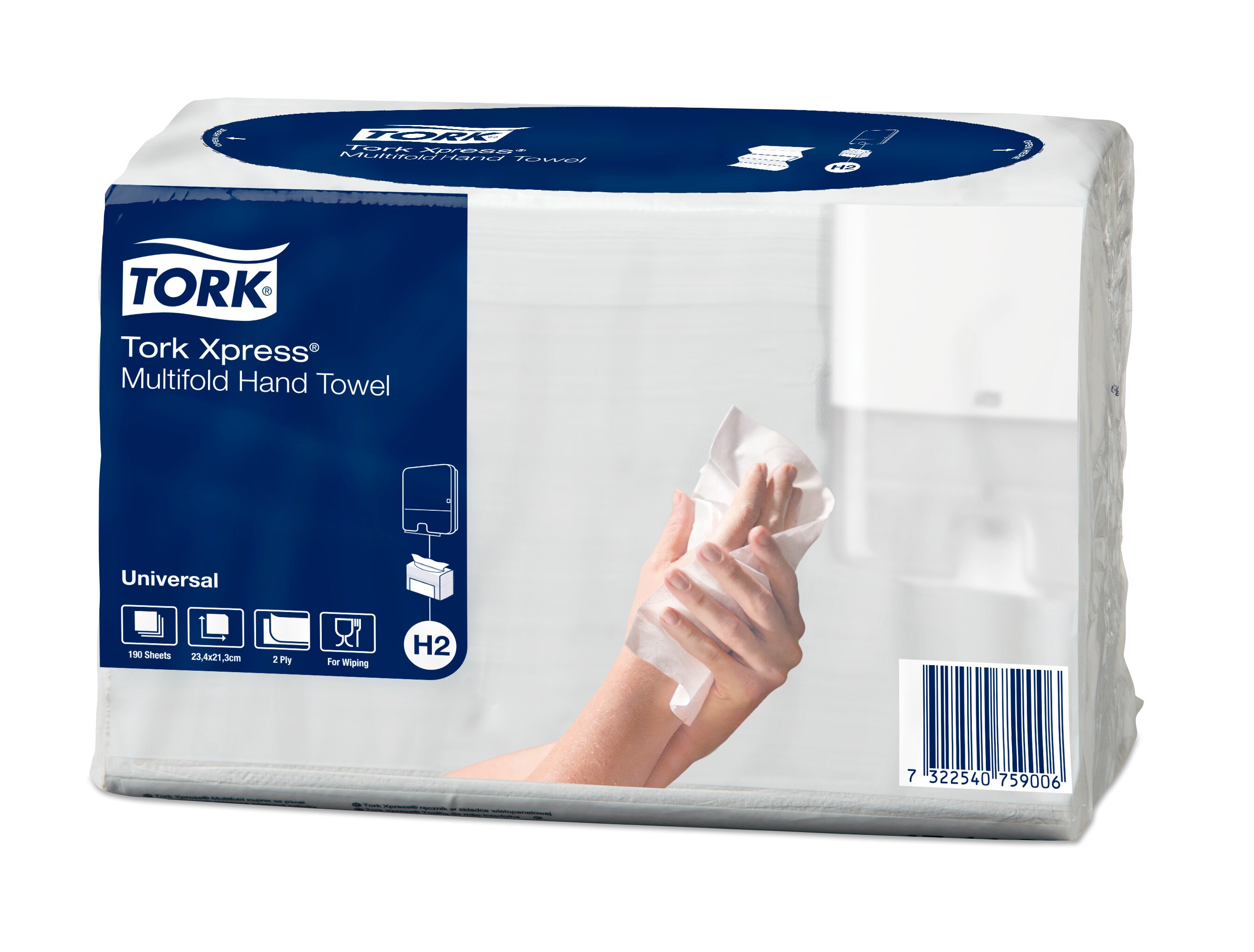 Tork Xpress® Multifold Handduk - 3