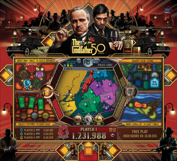 Godfather LE - Jersey Jack Pinball - Contact us for availability - 4