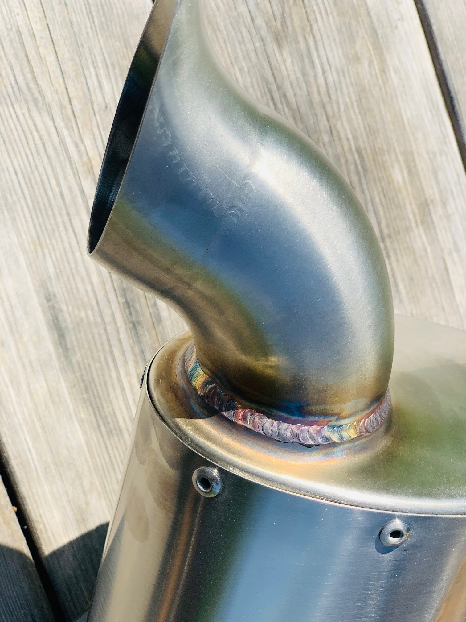 2. Generation APH (Alan Hawkes) by NCCR Slip-on exhaust EBR 1190 RX/SX Factory AMA style - 3