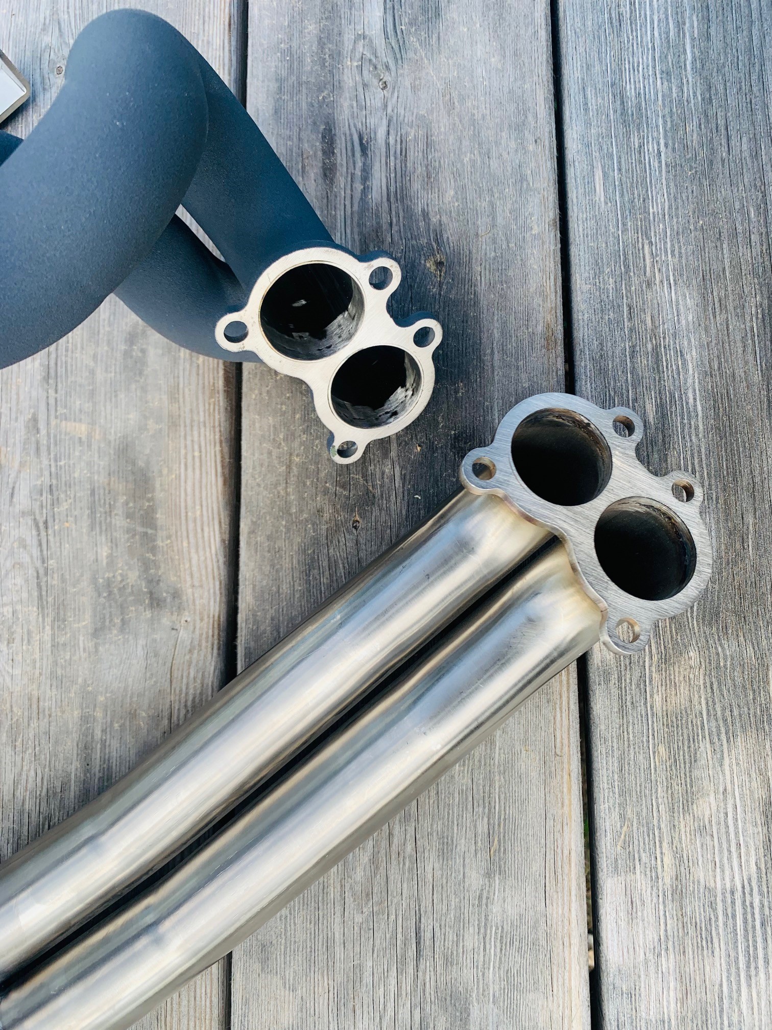 APH (Alan Hawkes) by NCCR Dual Header AMA Factory Racesystem for  EBR 1190 RX/SX  - 5