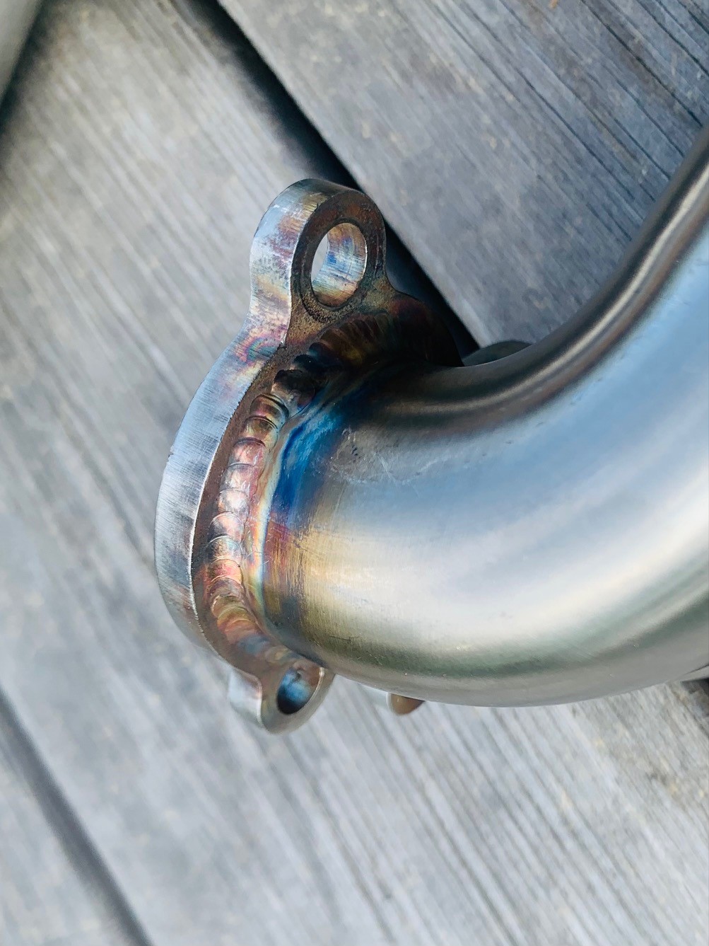 APH (Alan Hawkes) by NCCR Dual Header AMA Factory Racesystem for  EBR 1190 RX/SX  - 3