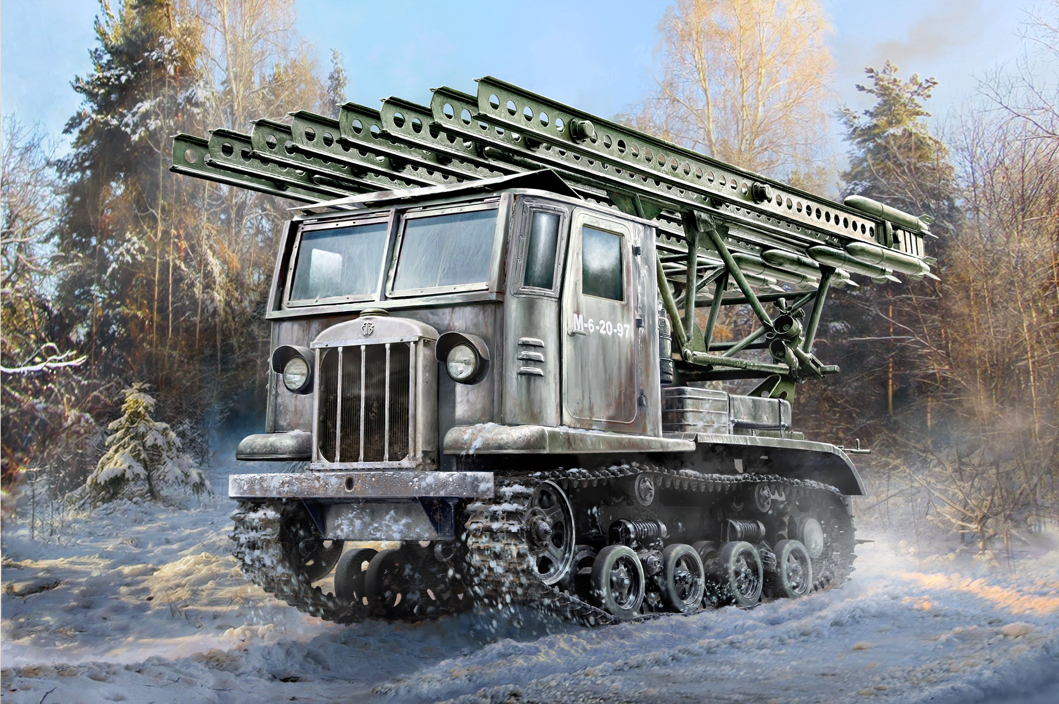1/35 STZ-5 With BM-13 "KATYUSHA"