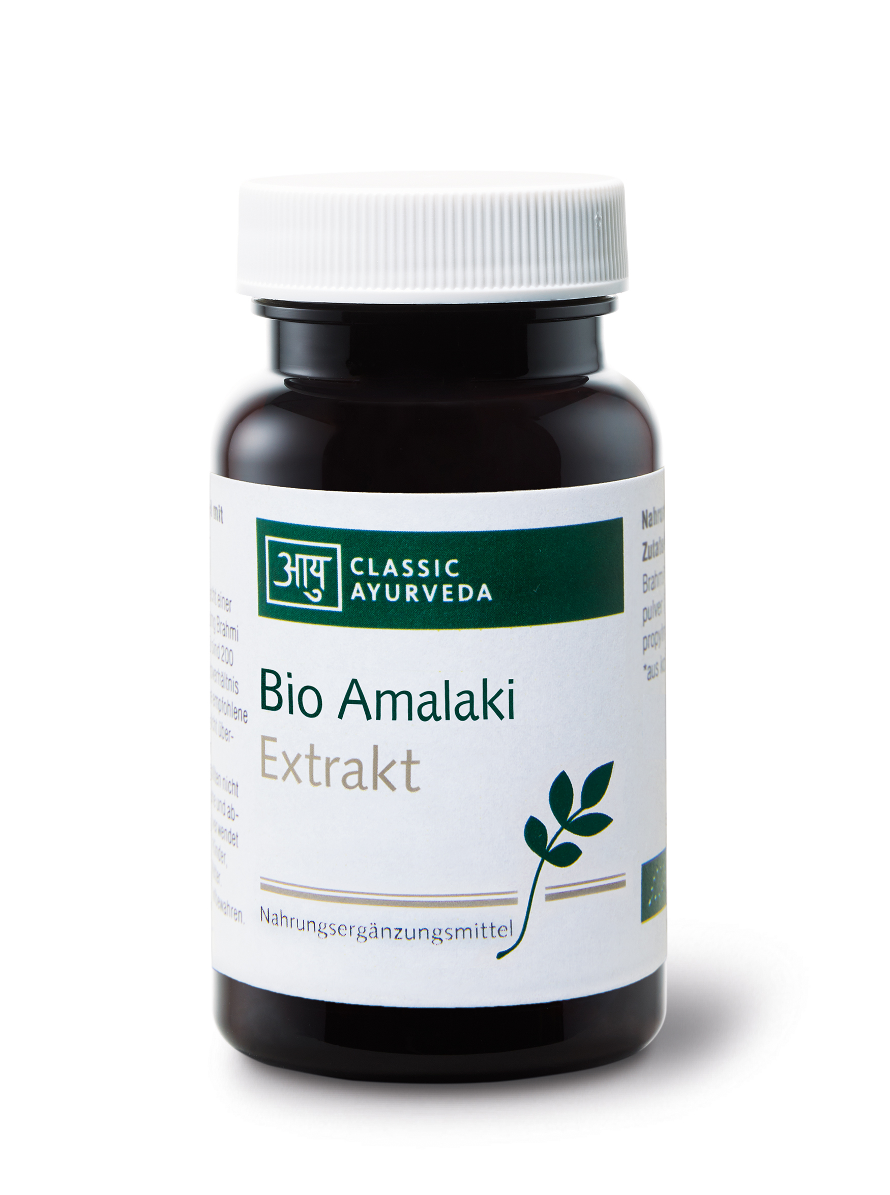 Classic Ayurveda Amalaki EKO 150 Kapslar Ayurvediska Örtpreparat Naturligt Kosttillskott Veda Lila