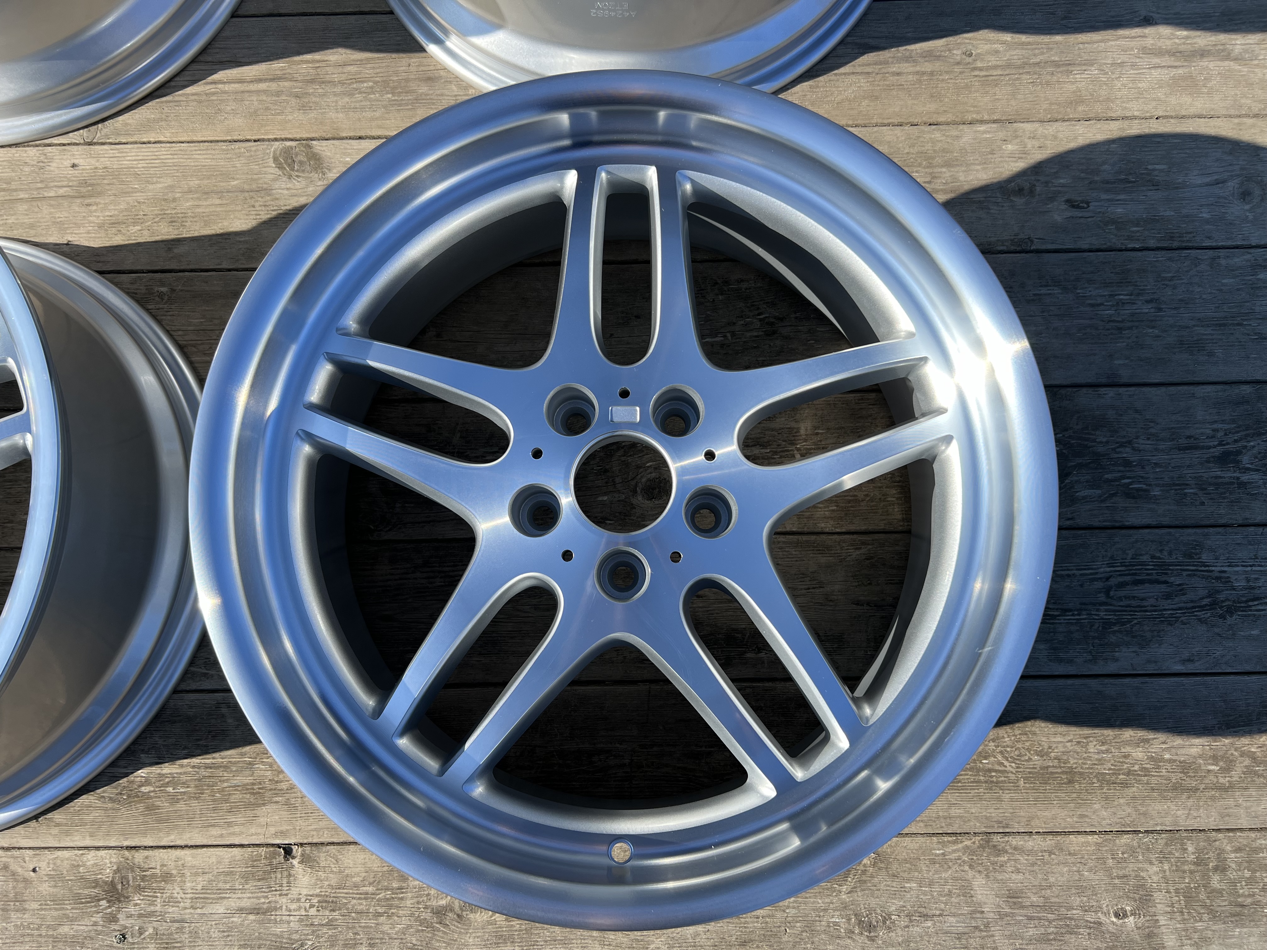18" M Parallell Silver/pol 5x120