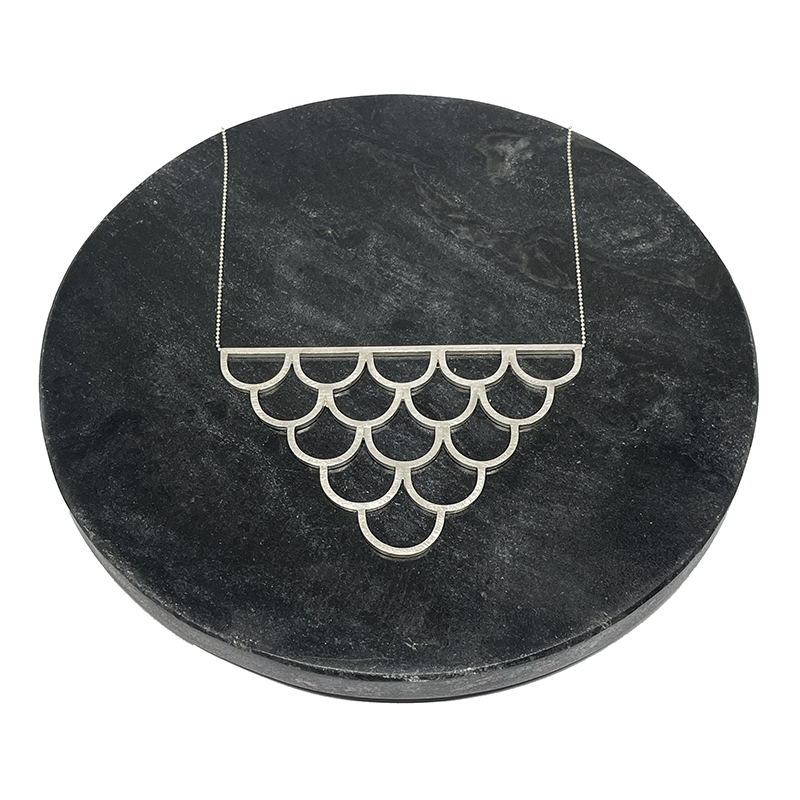 Silverhalsband SCALE  - 2