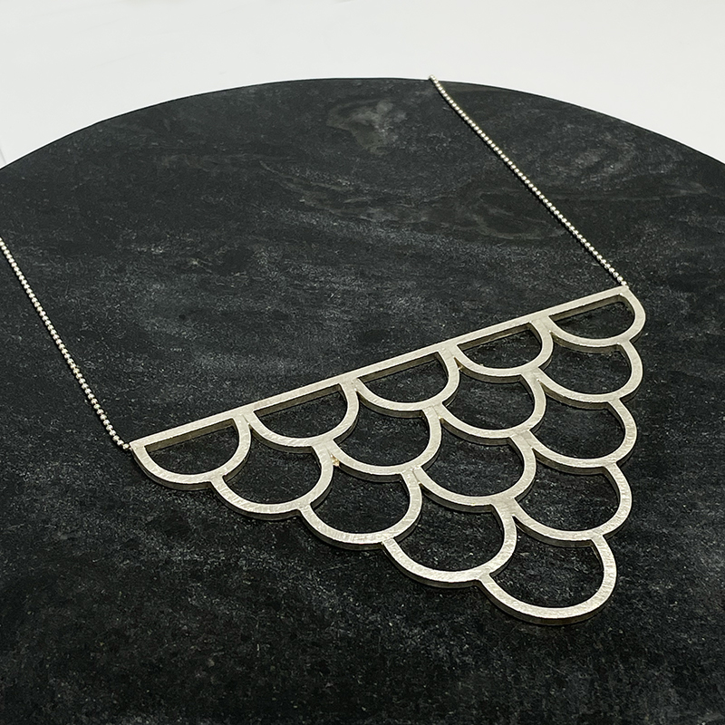 Silverhalsband SCALE  - 4