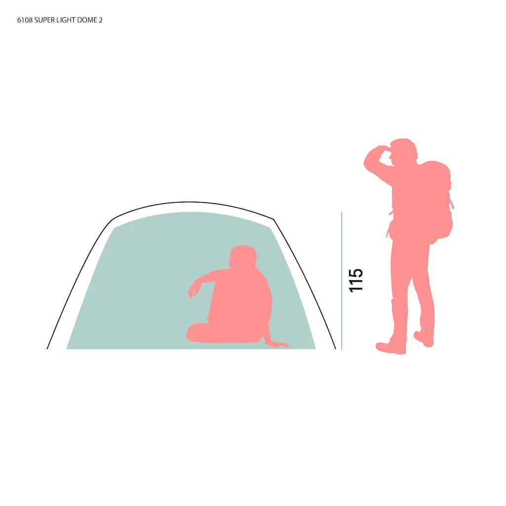 Bergans Super Light Dome 2  - 3