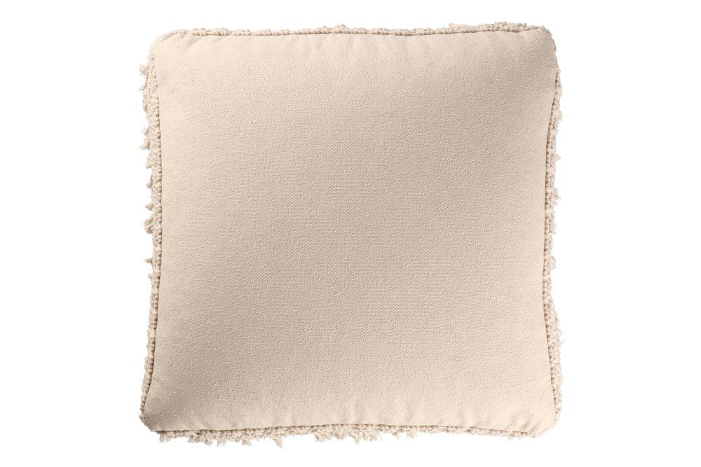 Puff Macrame naturvit 60x60 cm - 2